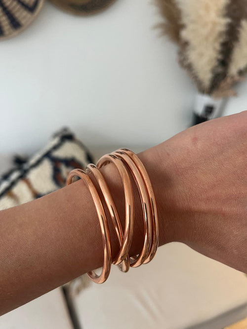 Bracelet en cuivre Patan